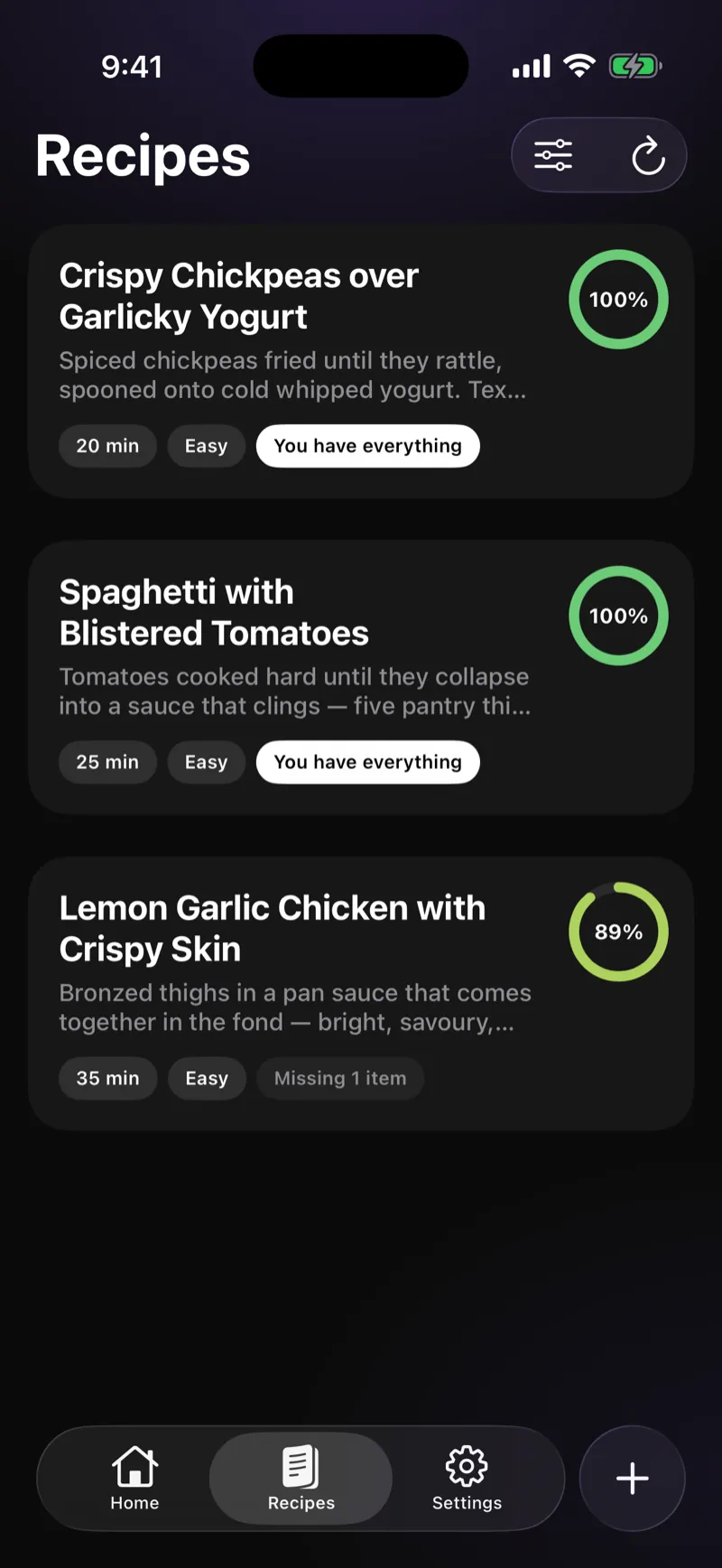 Meal AI: Photograph the kitchen, get dinner
